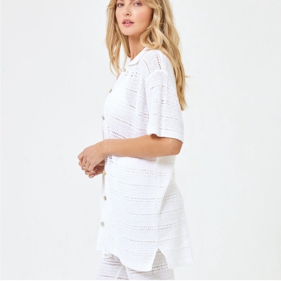 l*space Marbella Top Women’s Medium White - Picture 13 of 14